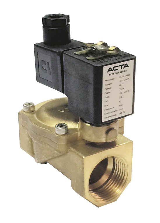 Клапаны соленоидные для компрессорных установок АСТА серии ЭСК 500-502