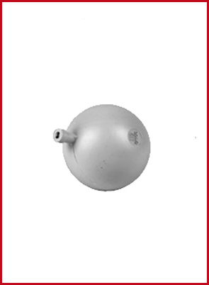 Поплавок сферический из пластика Ø90…230мм с резьбовым присоединением